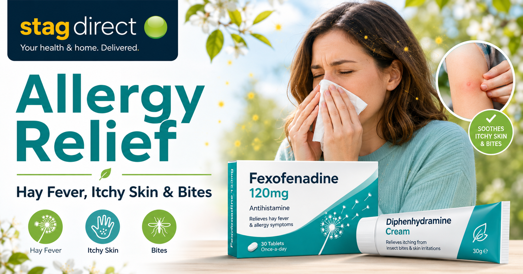Allergy Relief: How to Manage Hay Fever, Itchy Skin and Seasonal Allergy Symptoms